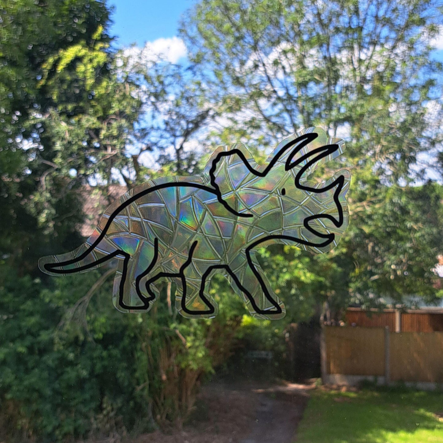 Triceratops Suncatcher