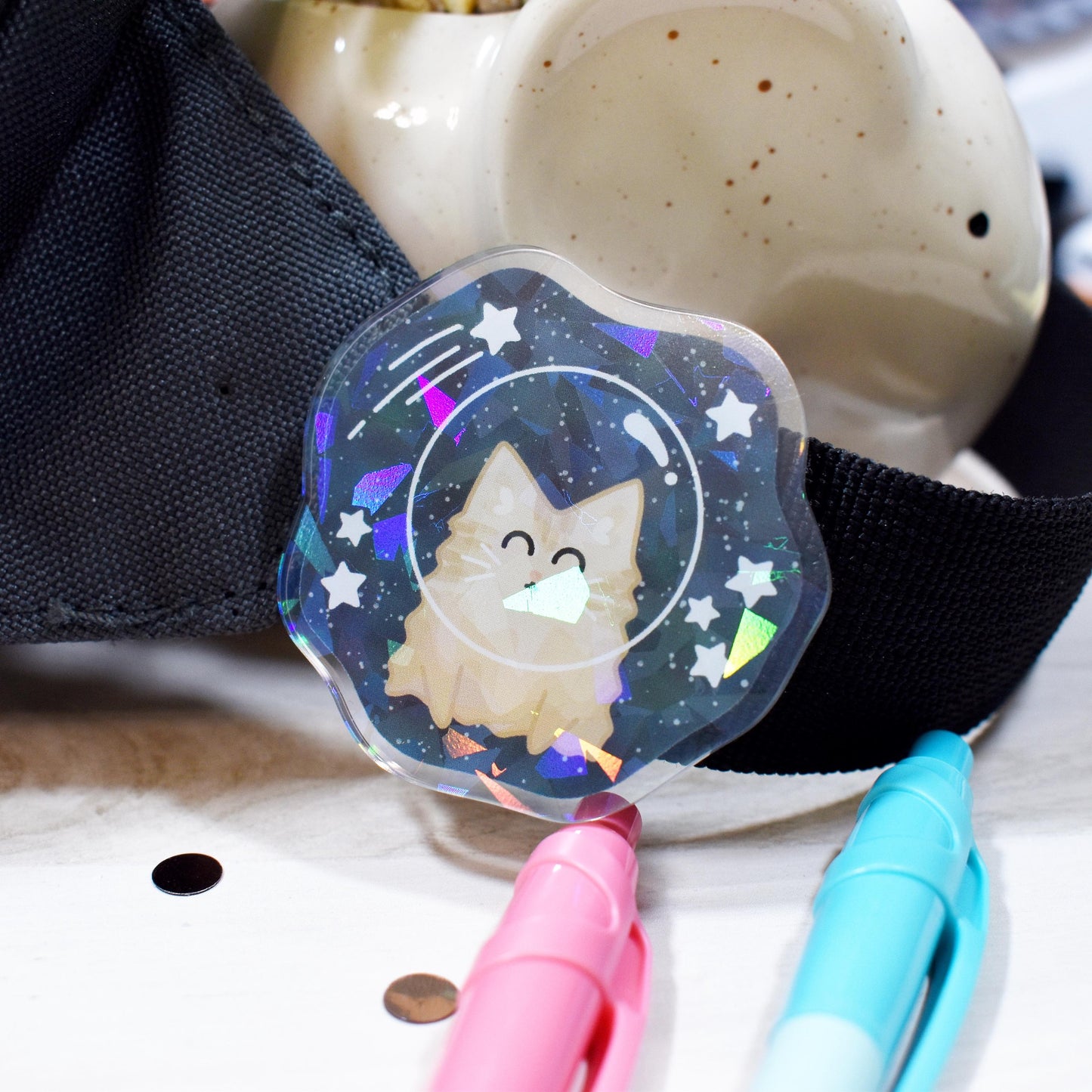 Space Pin Badge