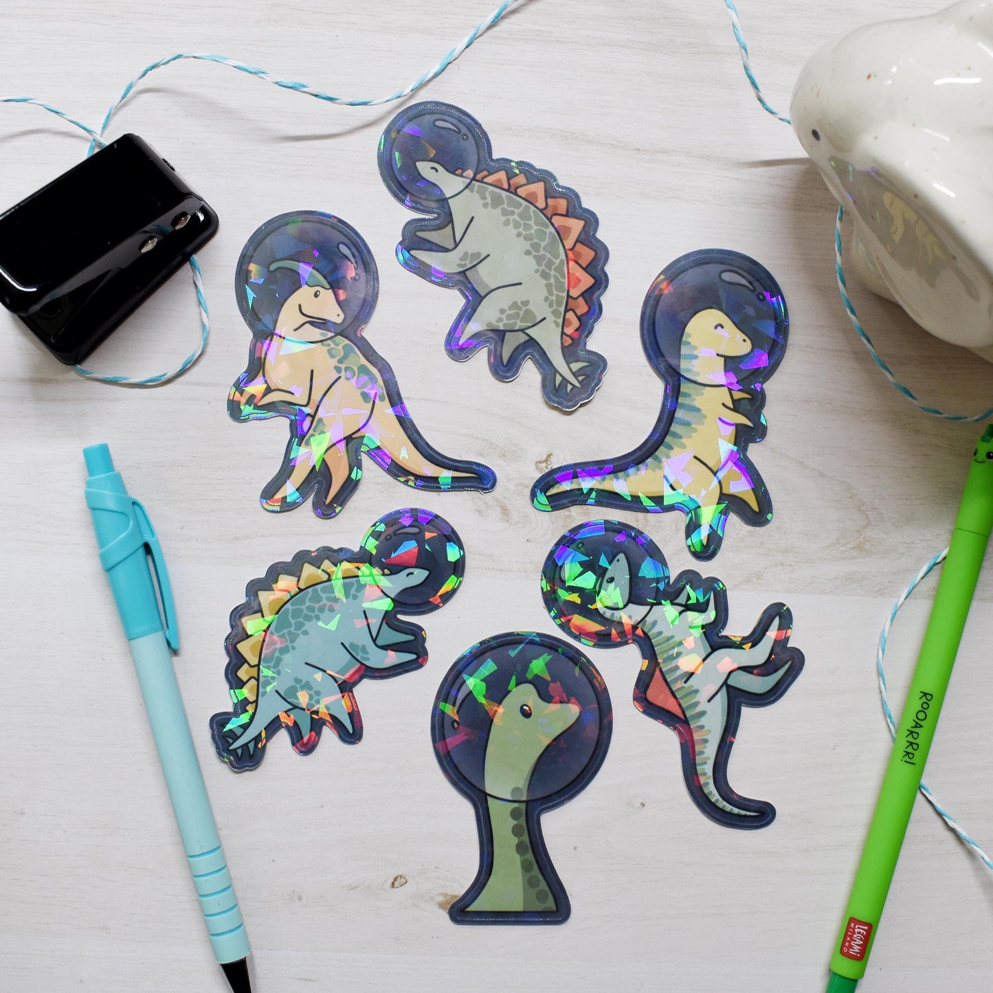 Space Dino Sticker Pack