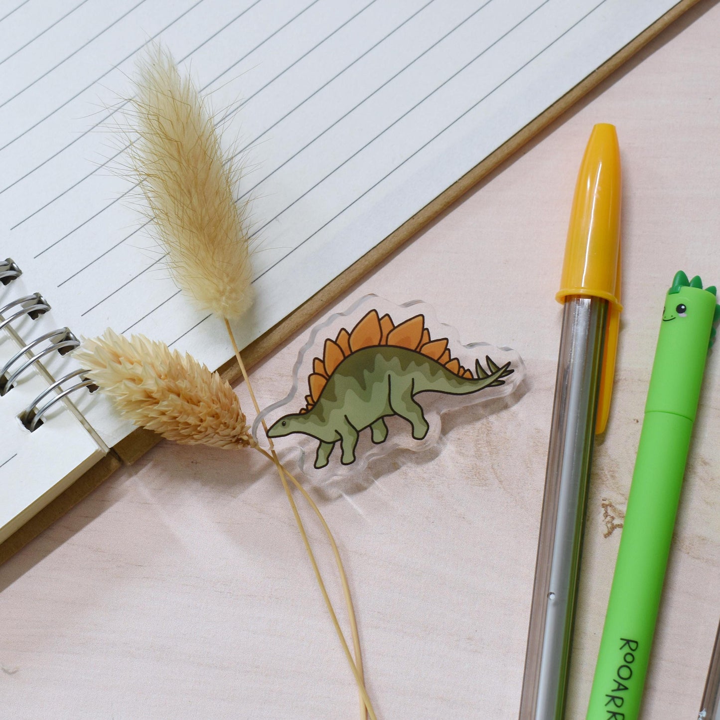 Stegosaurus Pin Badge