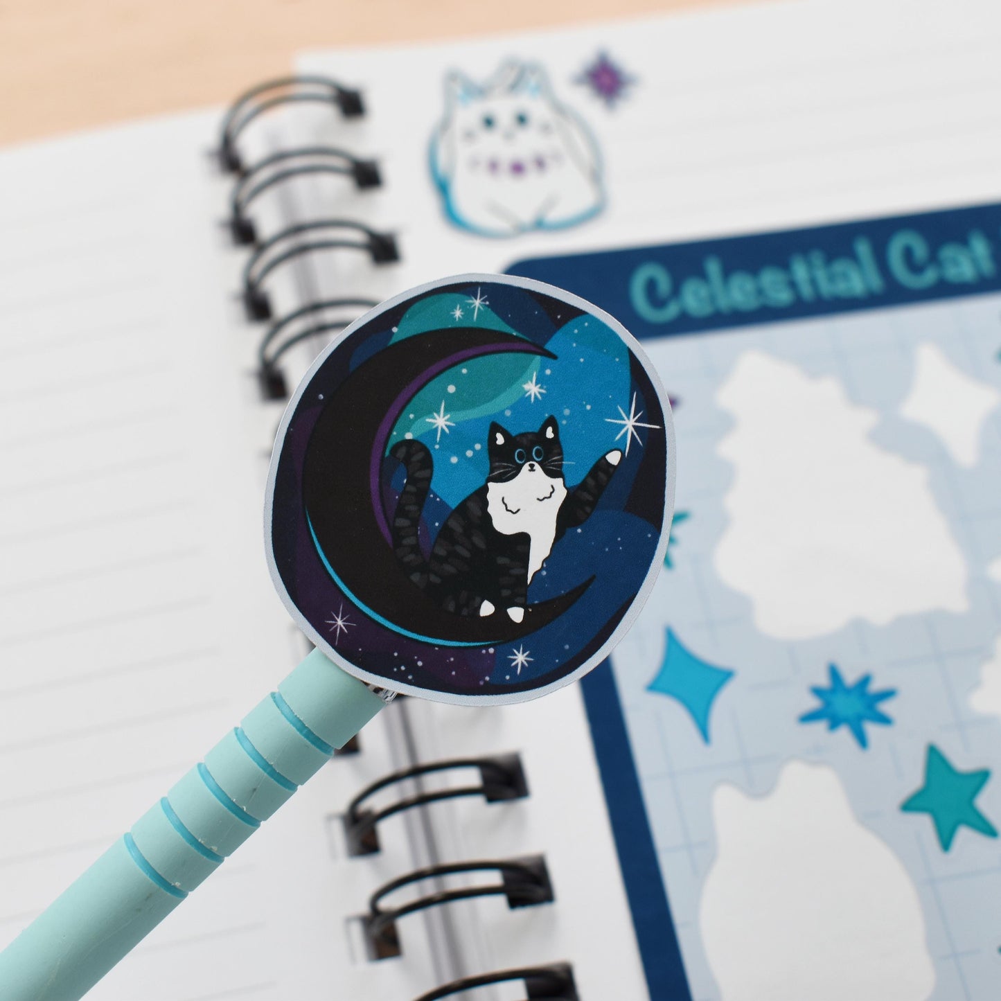 Celestial Cat Sticker Sheet