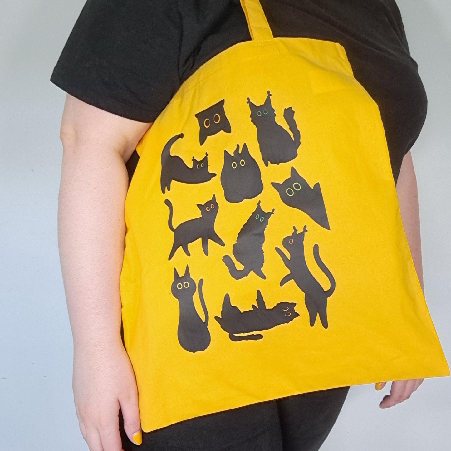 Black Cat Tote Bag