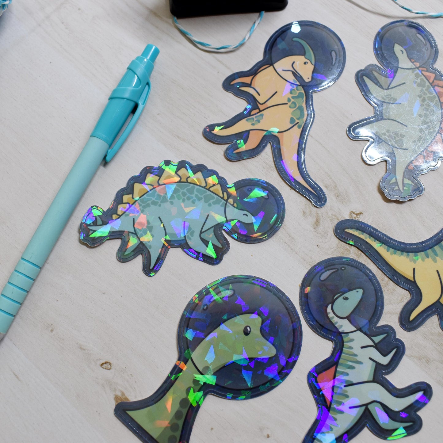 Space Dino Sticker Pack