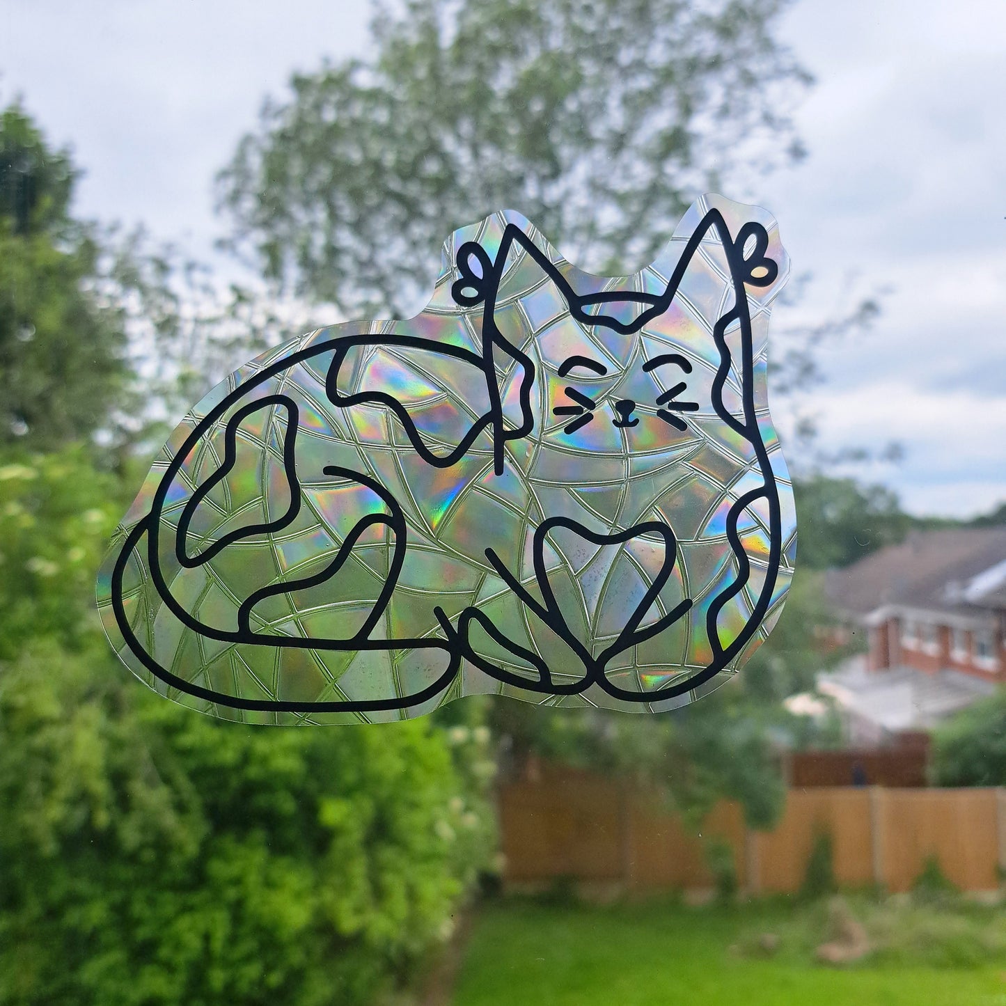 Calico Cat Suncatcher
