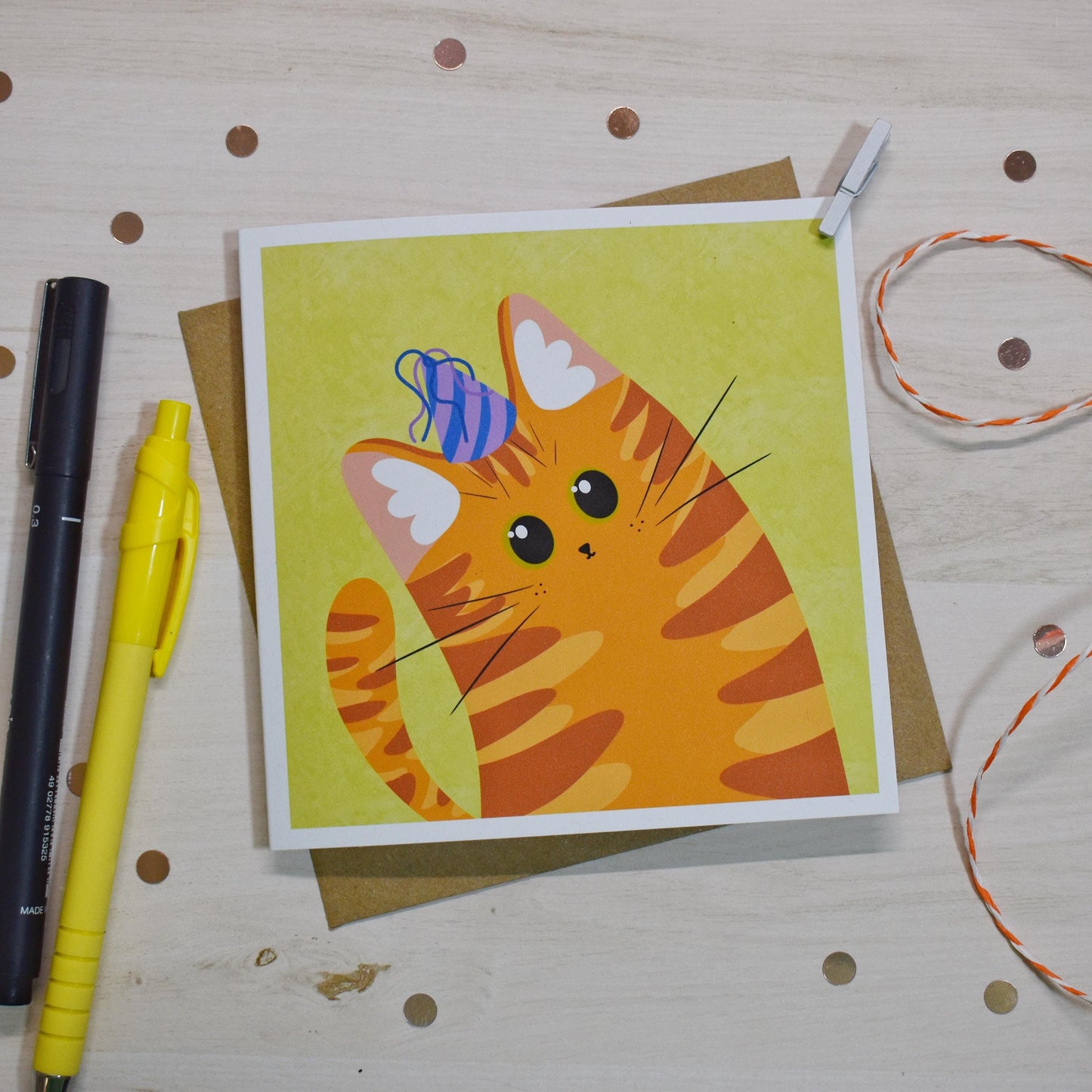 Party Cat Card