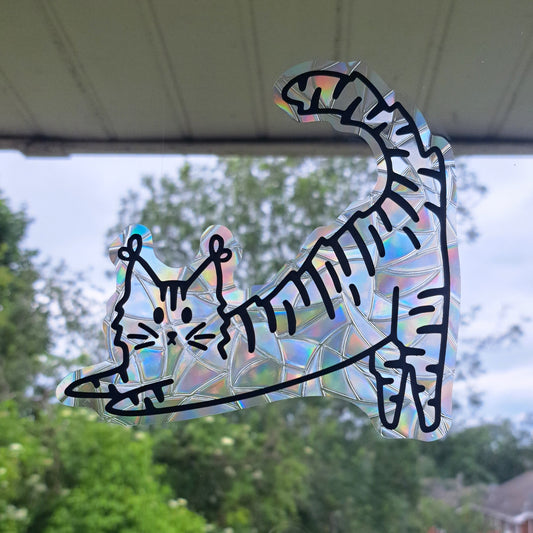 Tabby Cat Suncatcher
