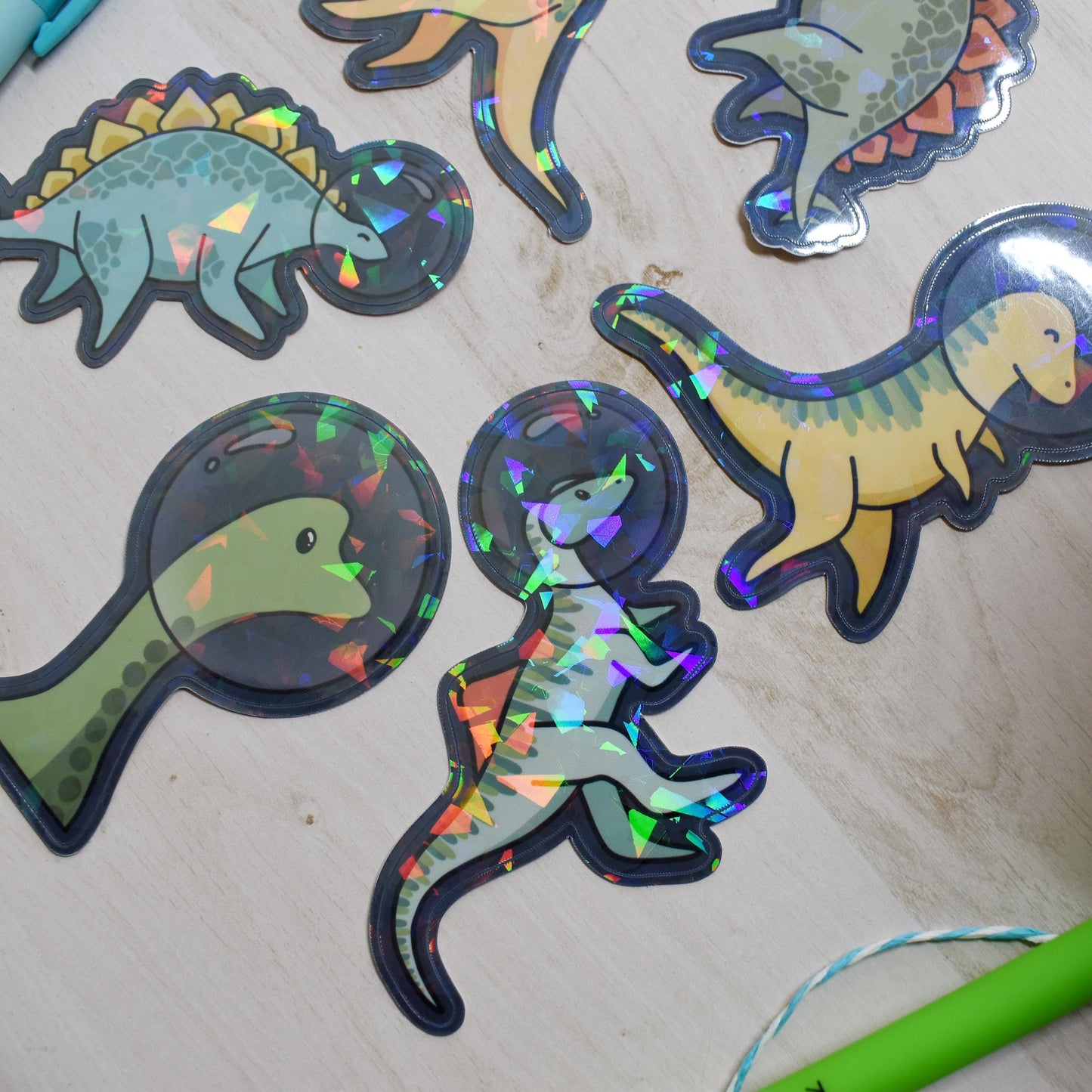 Space Dino Sticker Pack