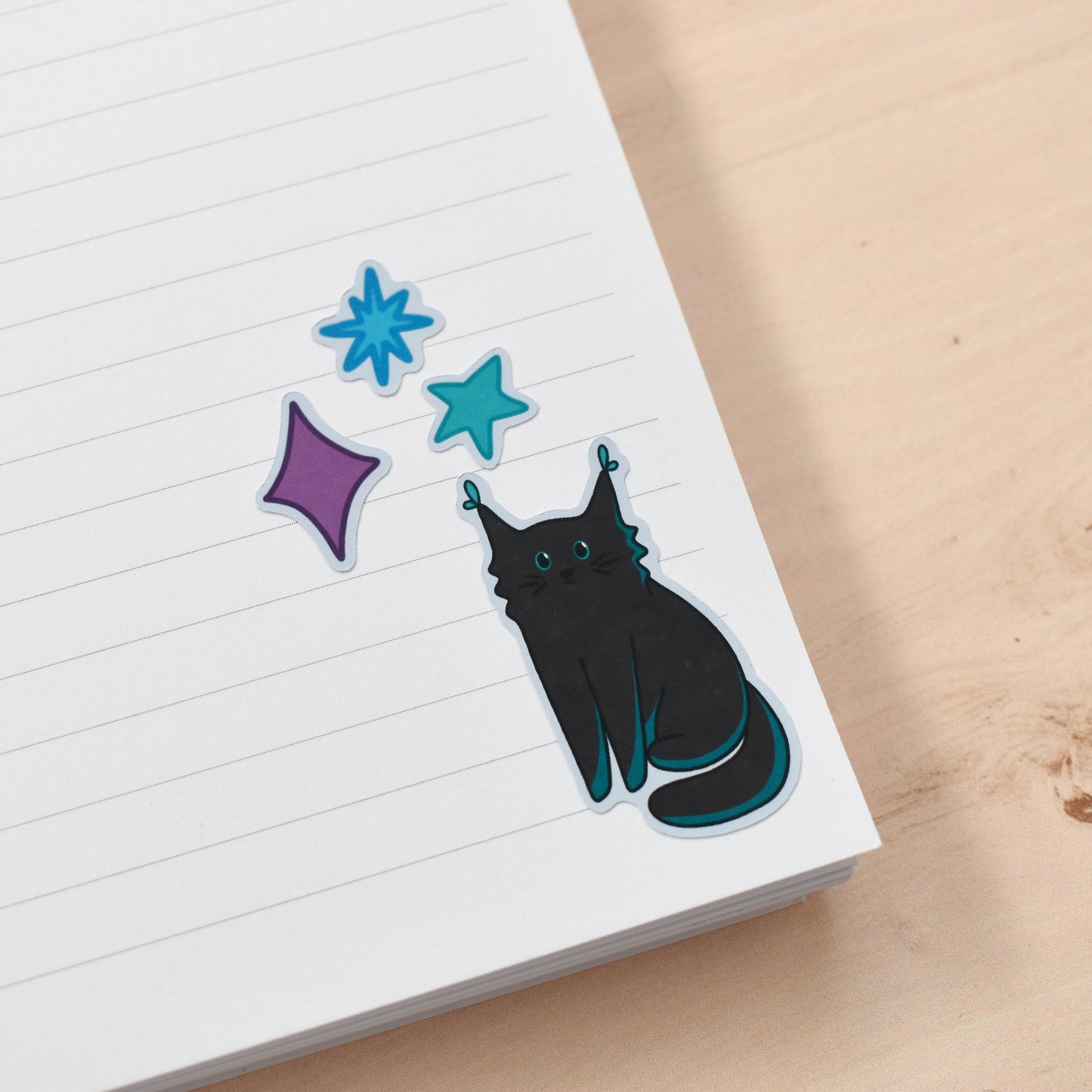 Celestial Cat Sticker Sheet