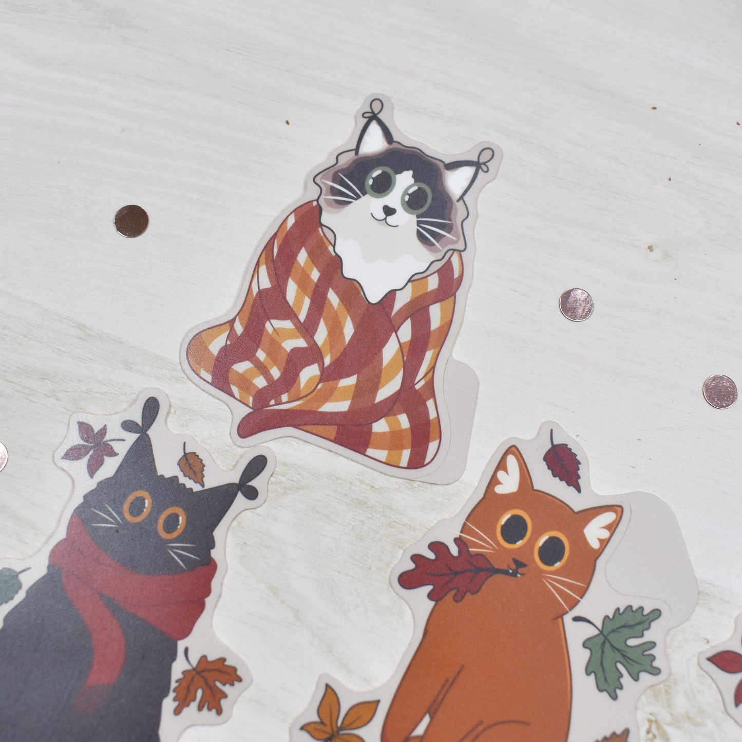 Cosy Cat Sticker Pack
