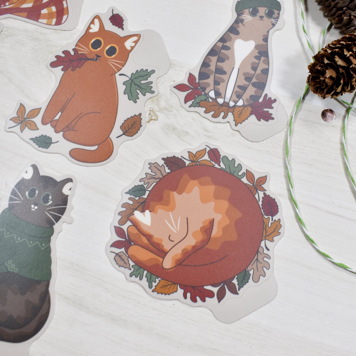 Cosy Cat Sticker Pack