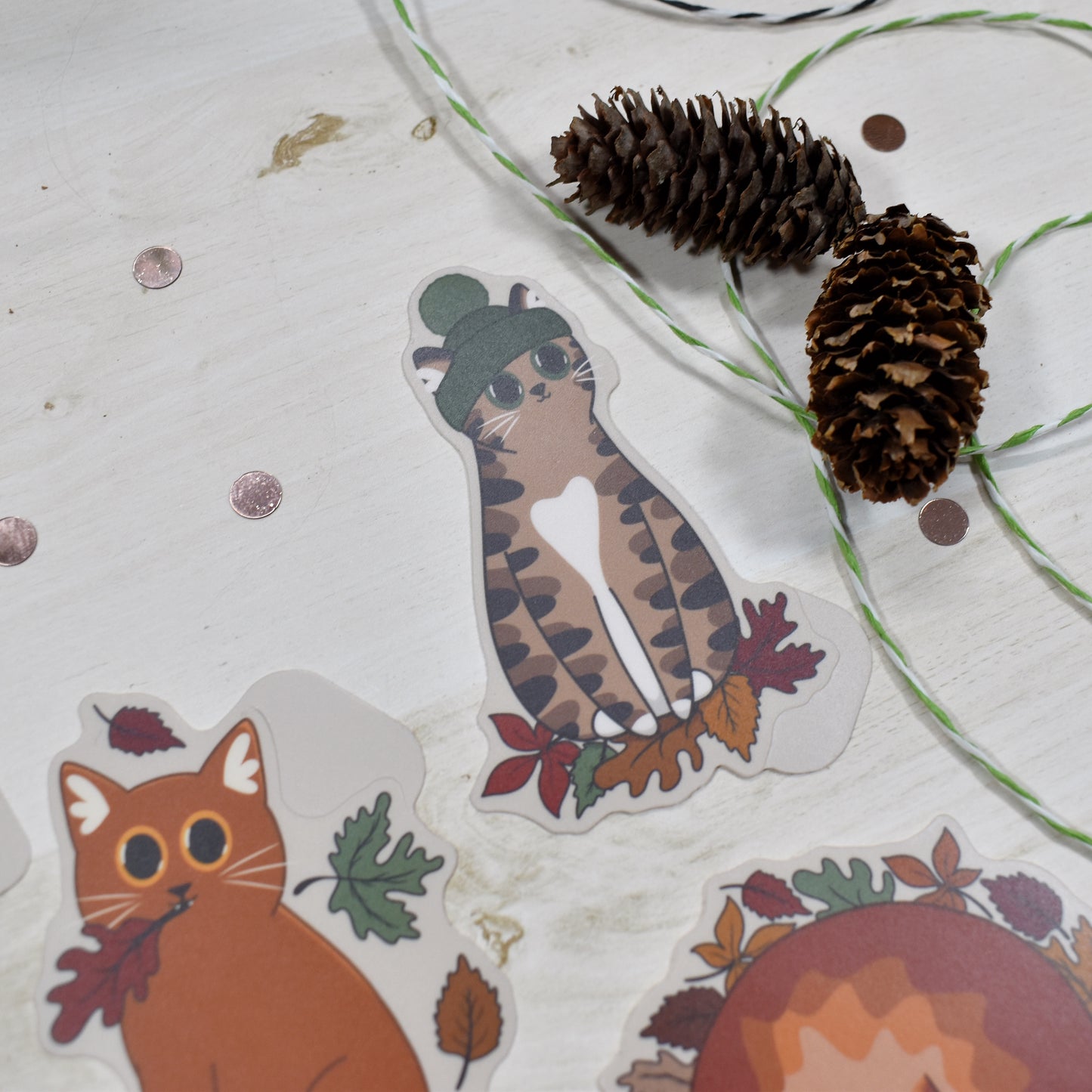 Cosy Cat Sticker Pack