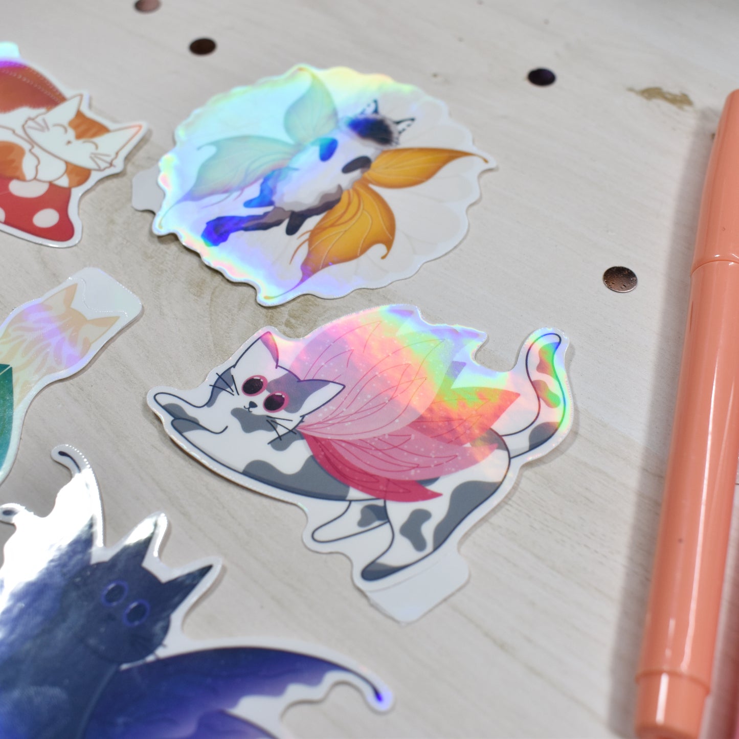 Fairy Cat Sticker Pack