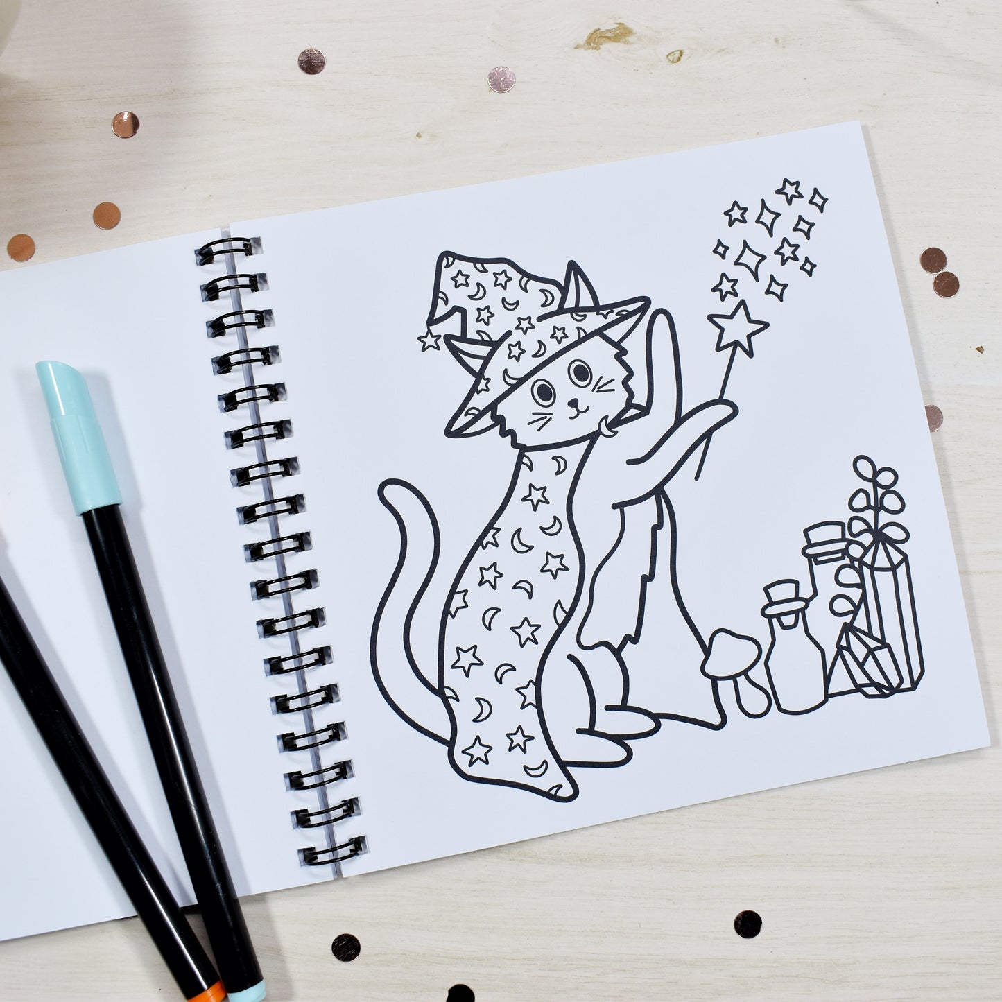 Cute Cats Colouring Book