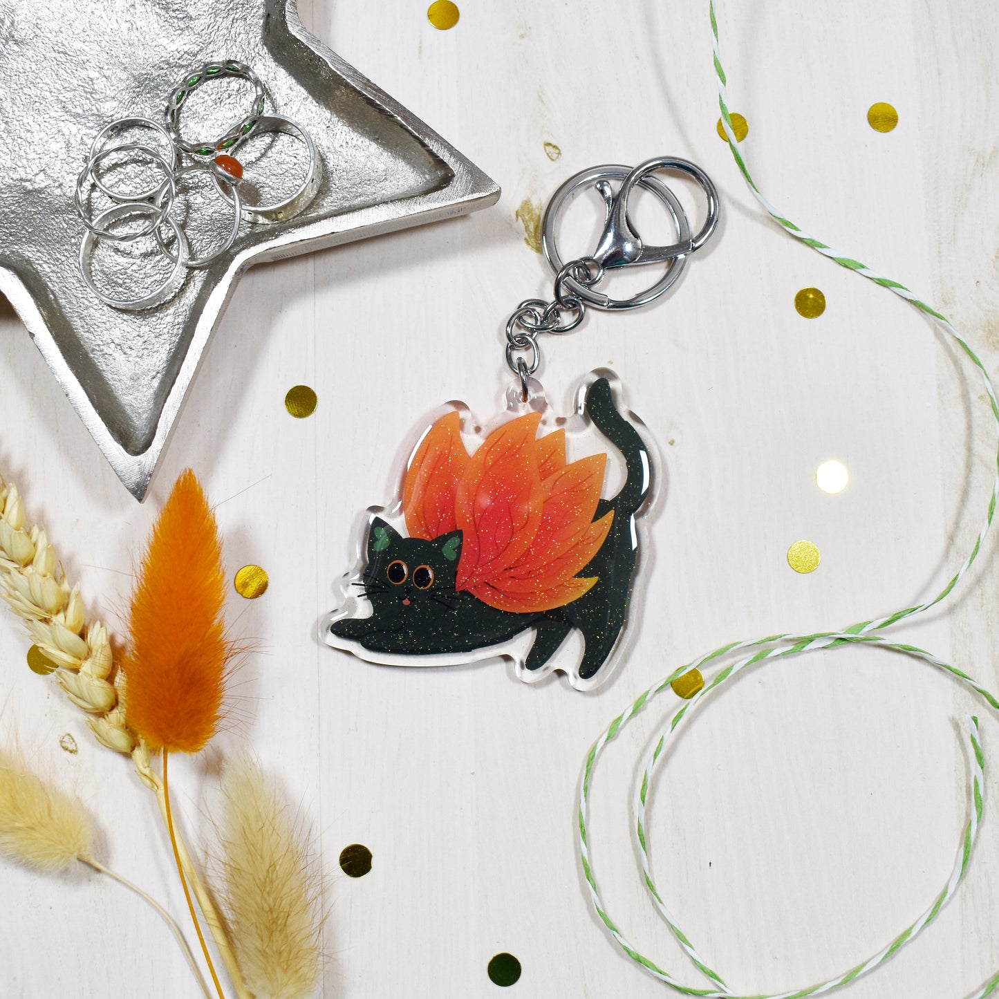 Fairy Cat Keyring