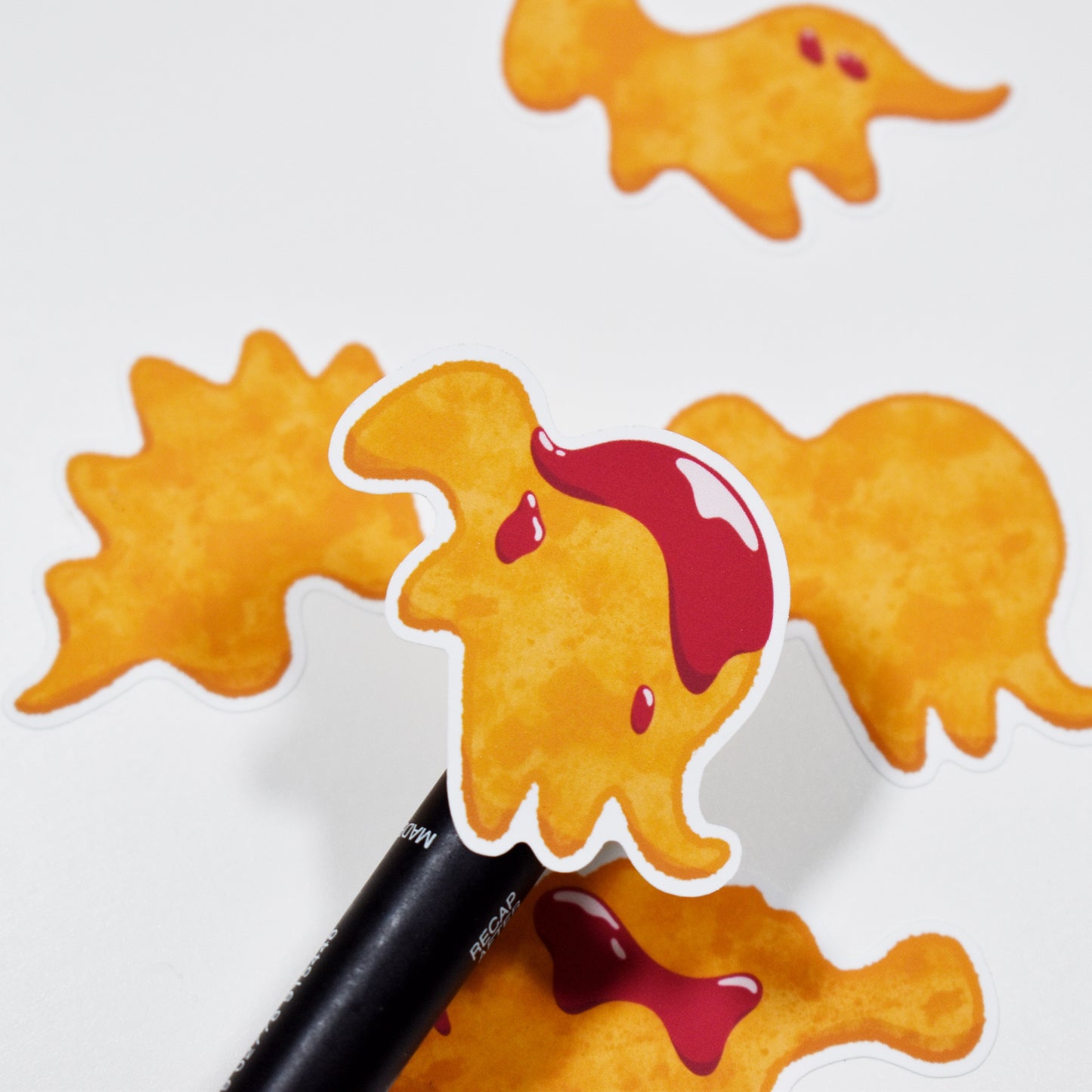 Dino Nuggies Sticker Sheet