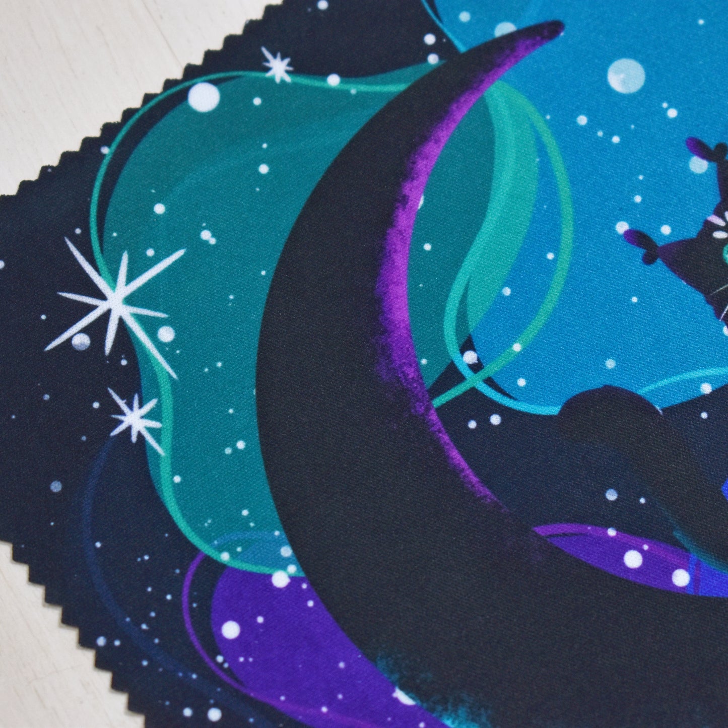 Celestial Cat Glass Cloth