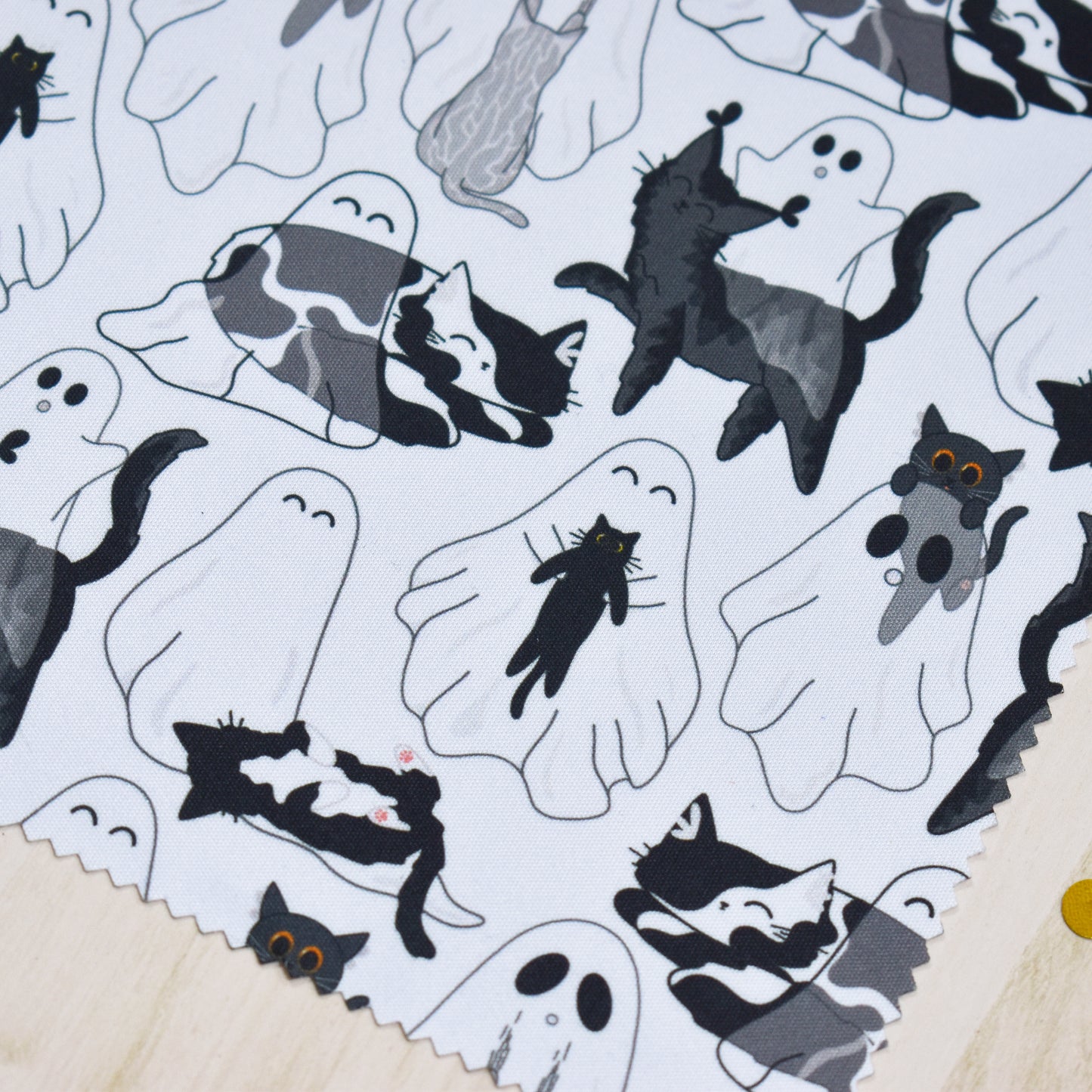 Ghost Cat Glass Cloth
