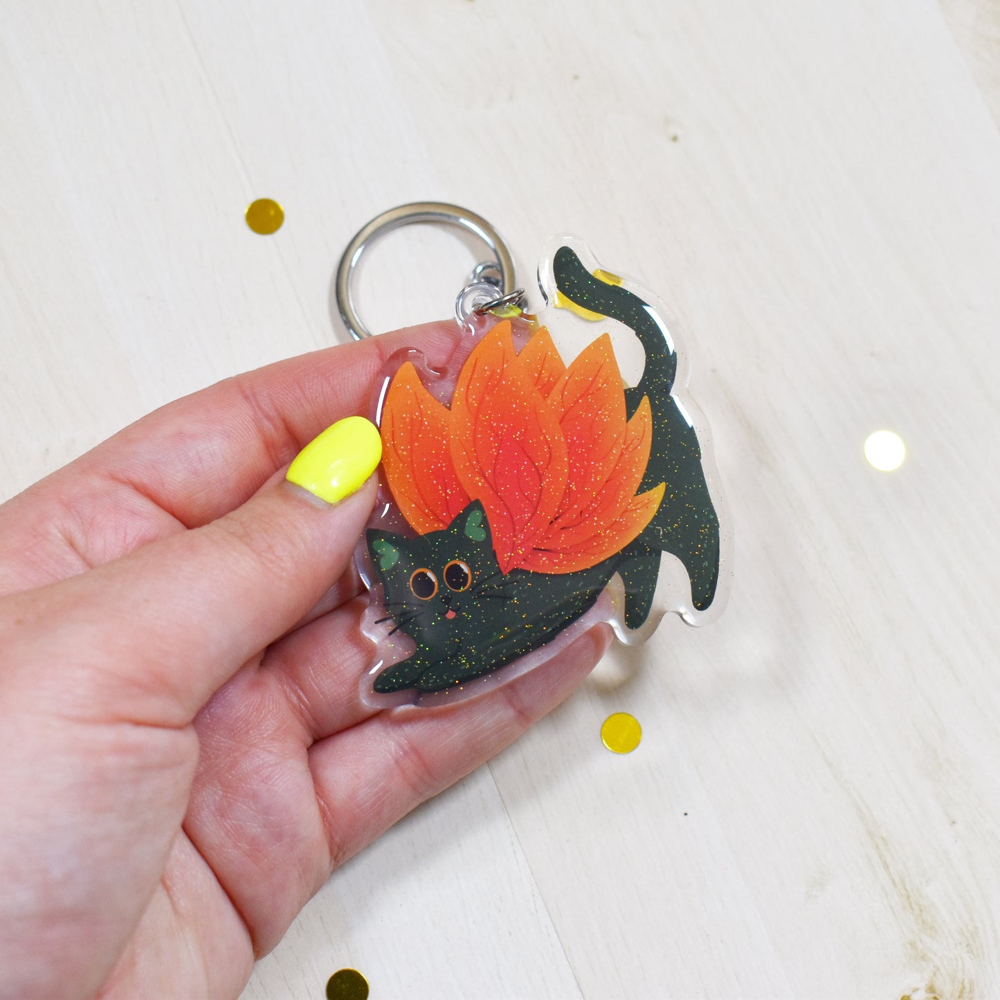 Fairy Cat Keyring