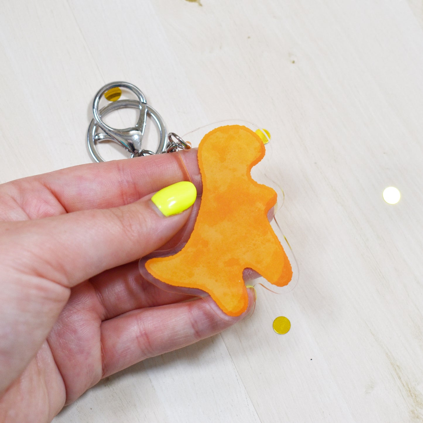 Dino Nuggie Keyring
