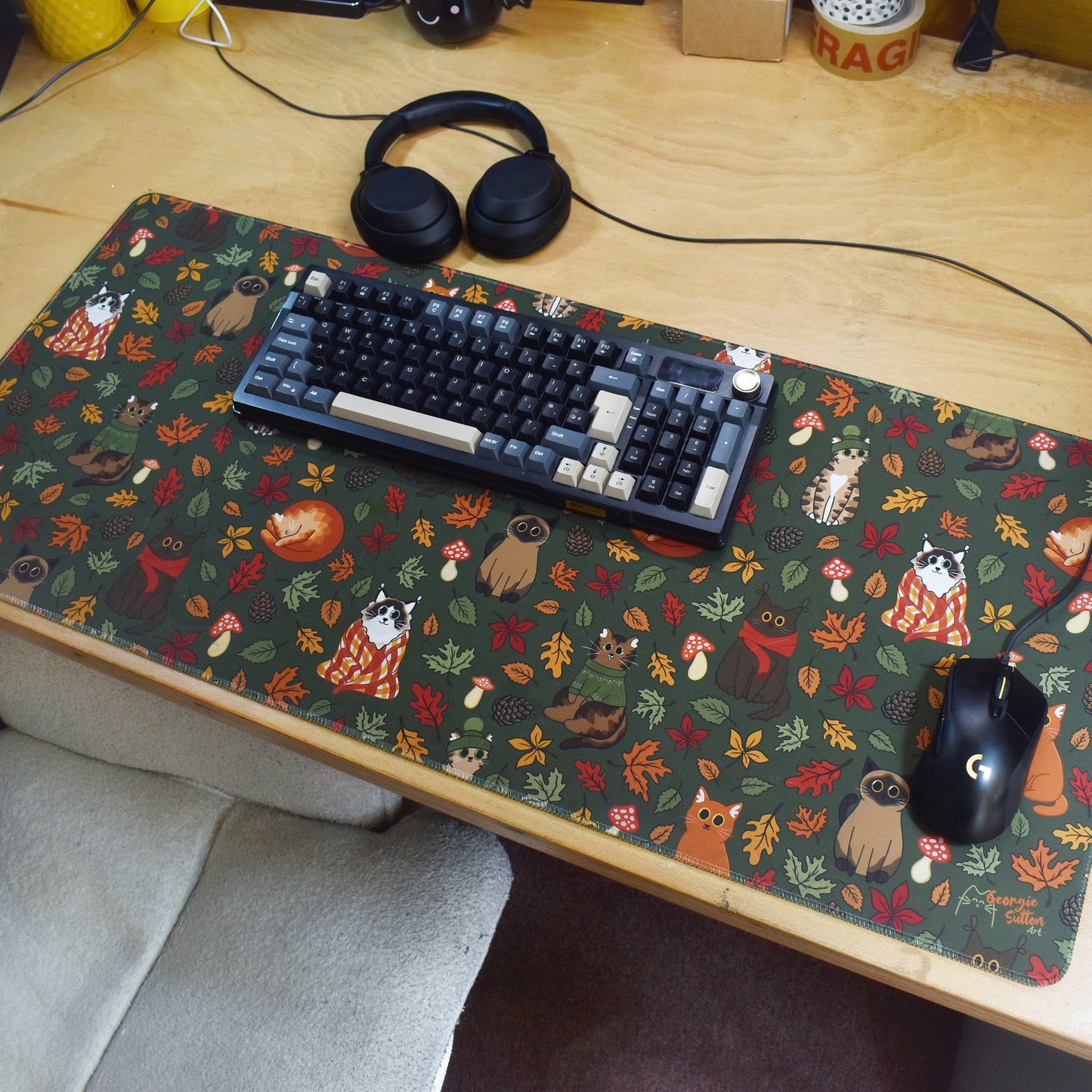 Cosy Cats Desk Mat