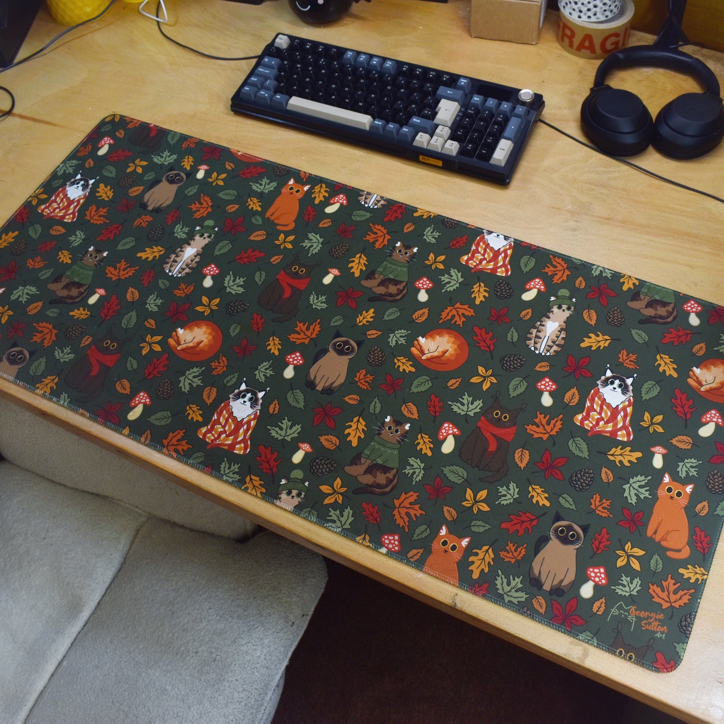 Cosy Cats Desk Mat