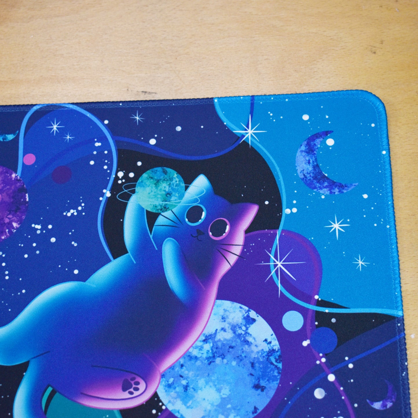 Galaxy Cat Mousepad