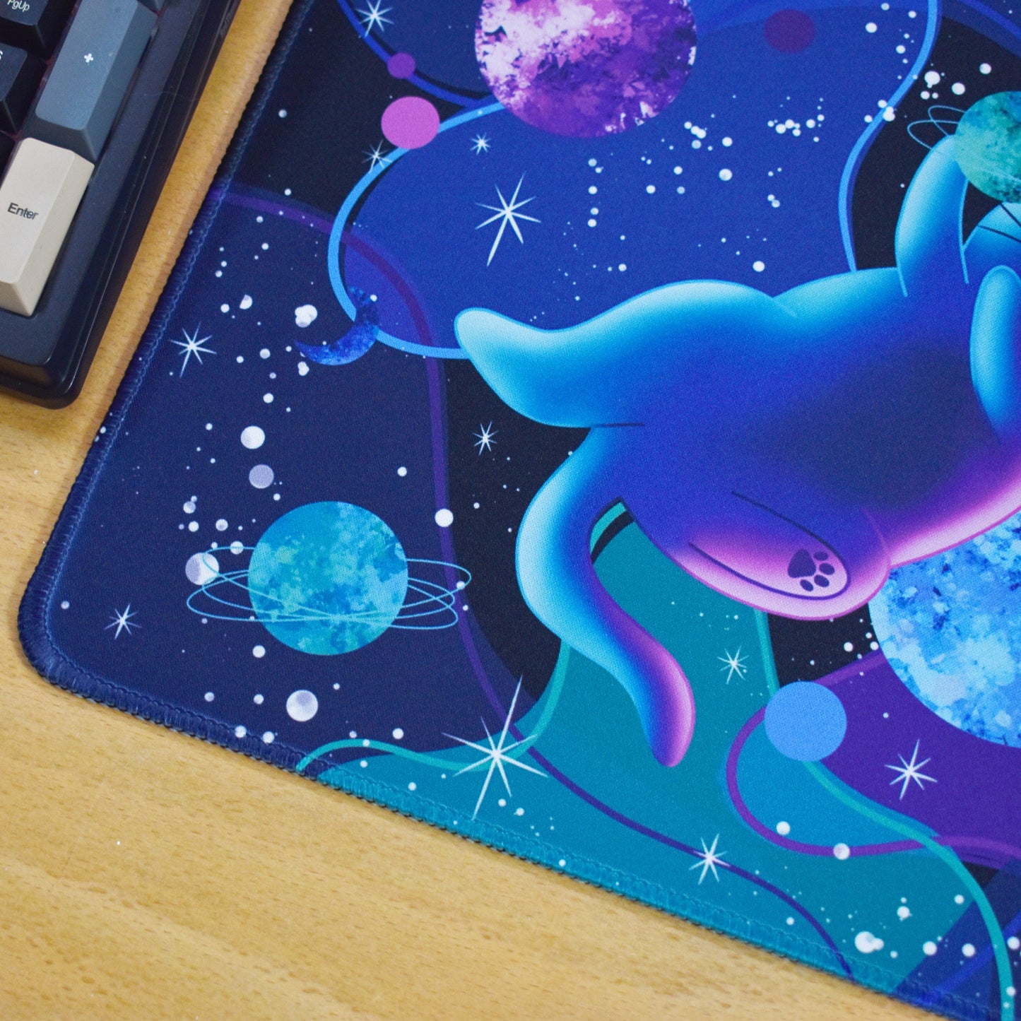 Galaxy Cat Mousepad