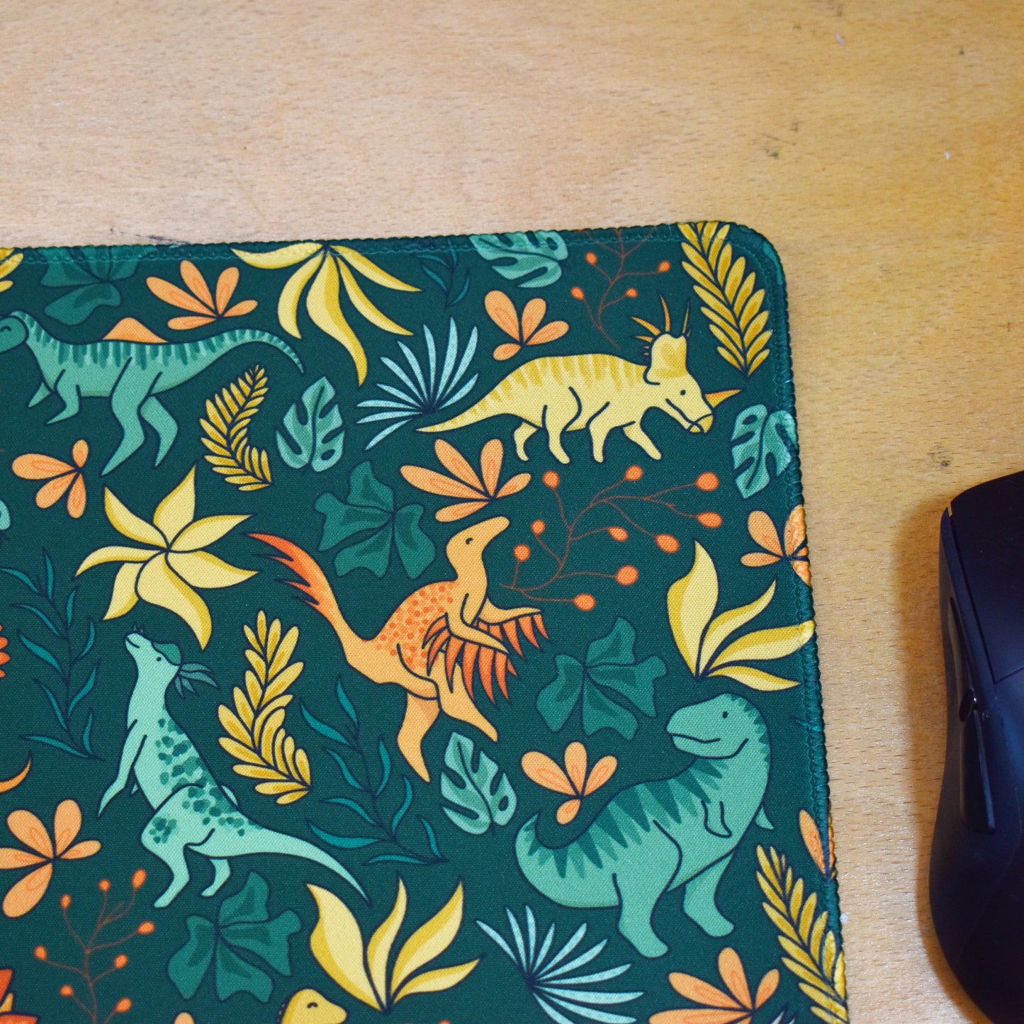 Floral Dino Mousepad