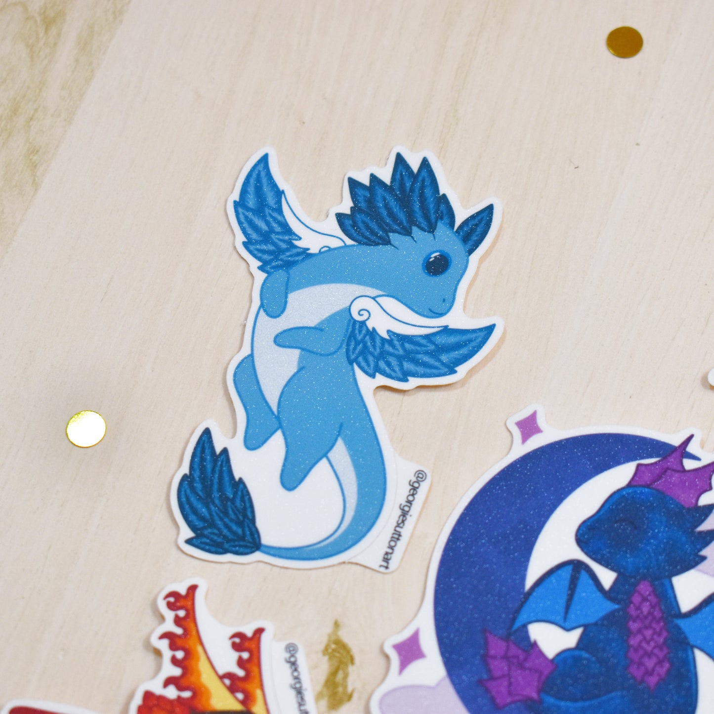 Elemental Dragons Sticker Pack