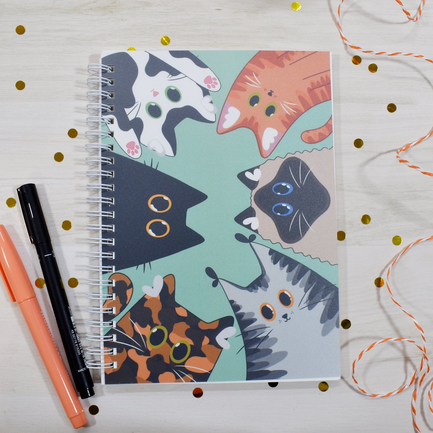 Chunky Cats Reusable Sticker Book