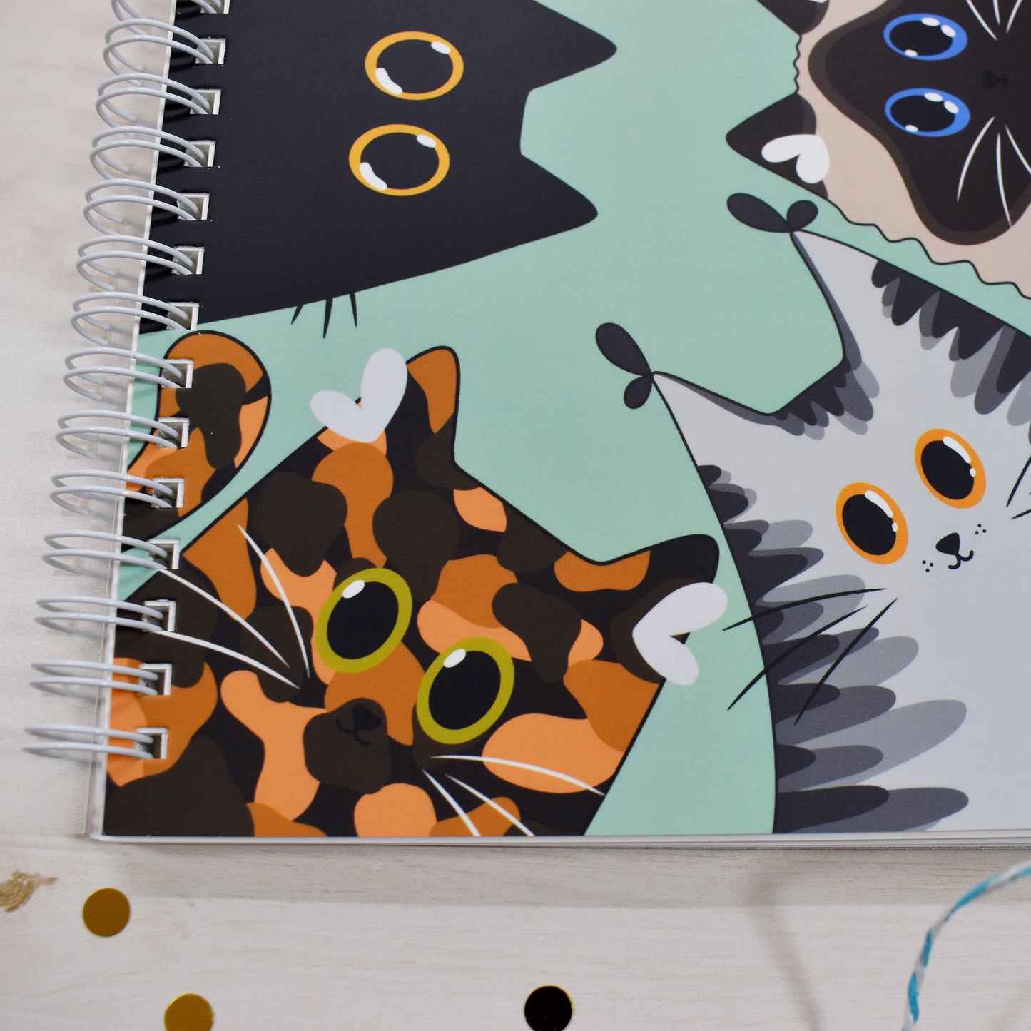 Chunky Cats Reusable Sticker Book