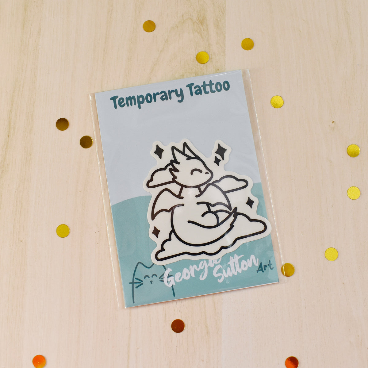 Dragon Temp Tattoo