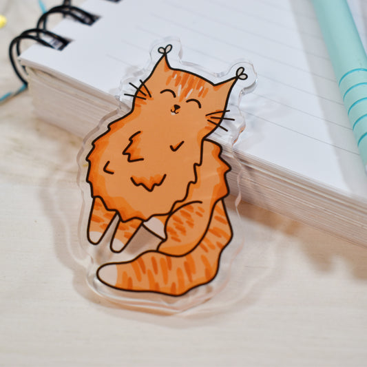 Orange Cat Magnet
