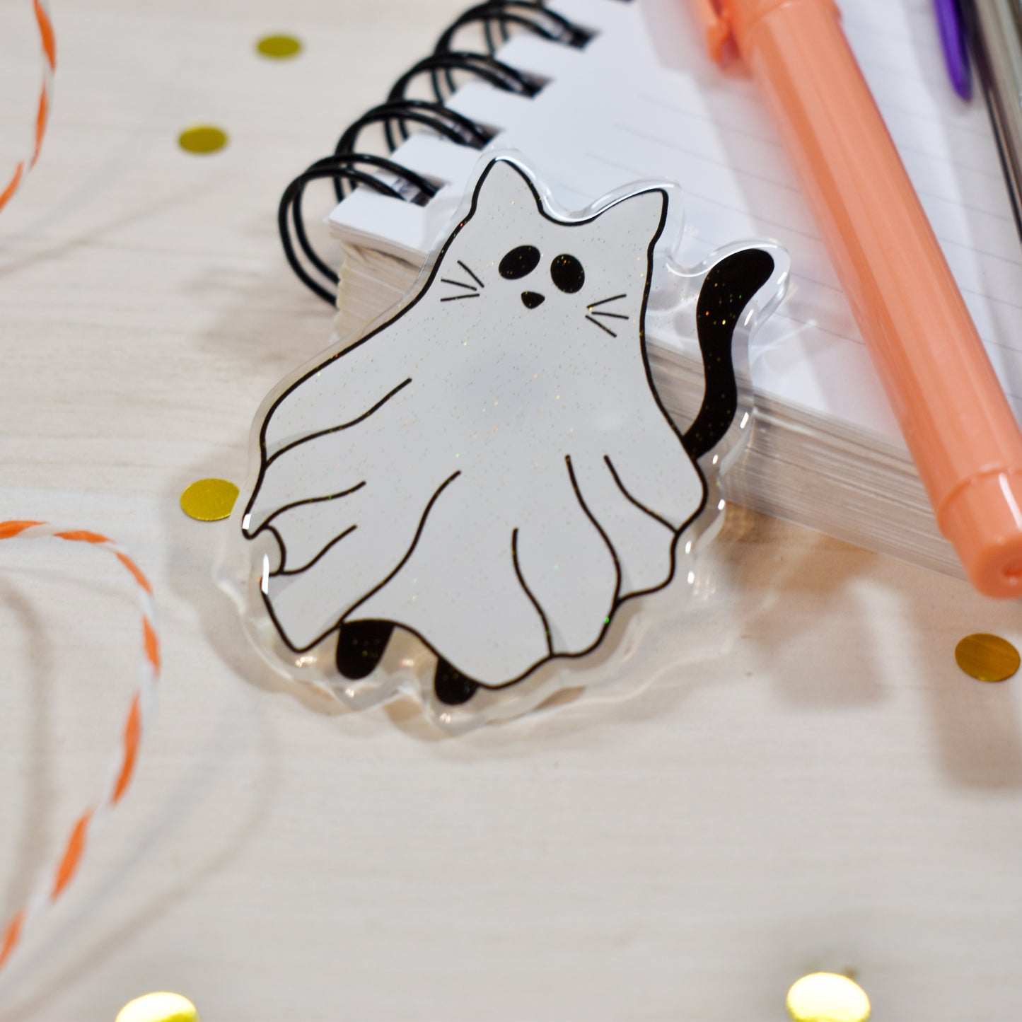 Ghost Cat Magnet