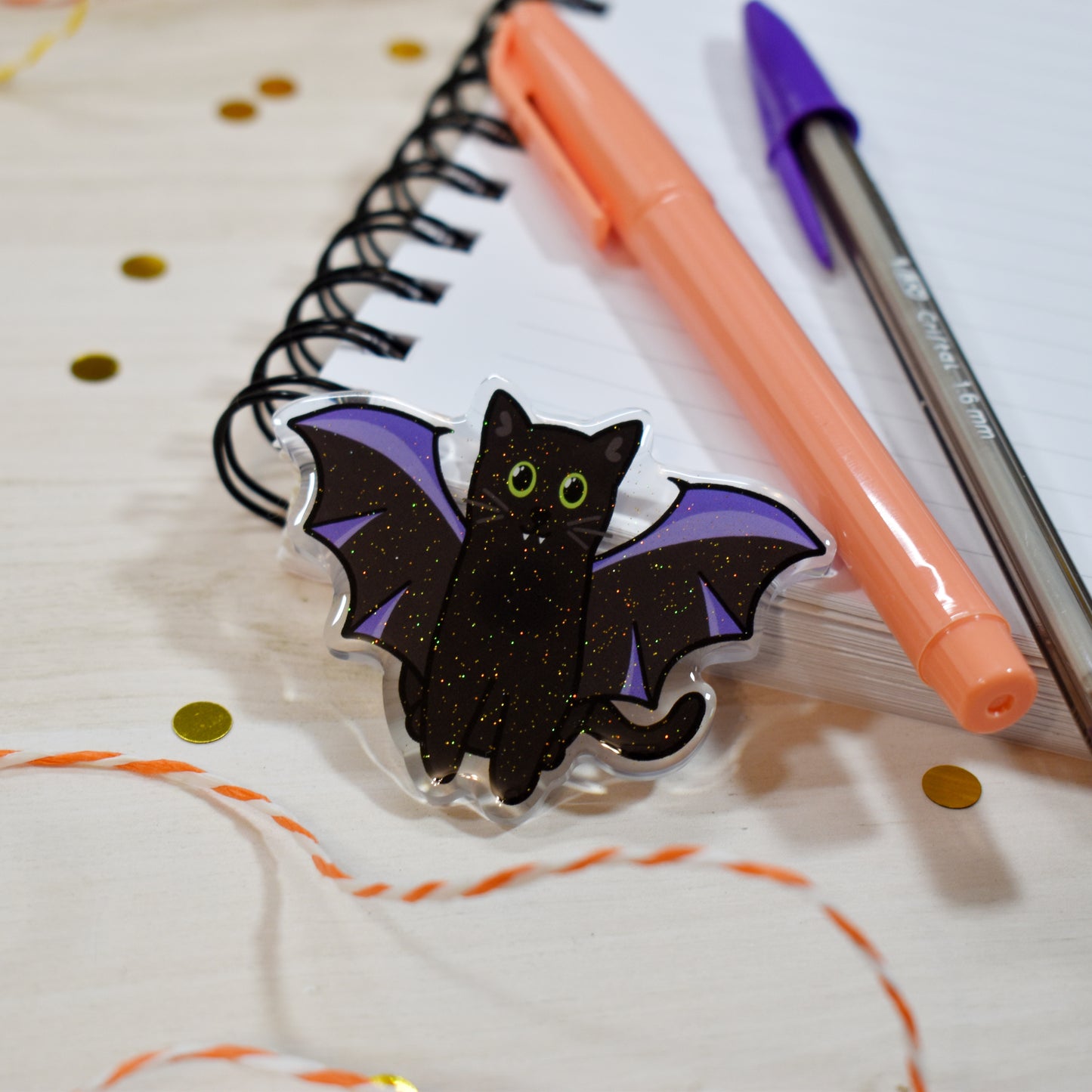Bat Cat Magnet