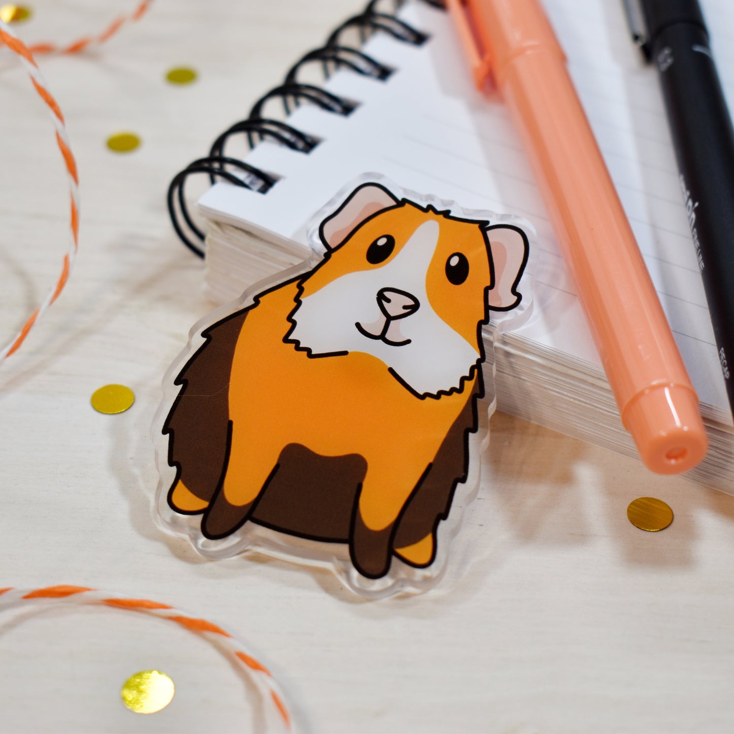 Tricolour Guinea Pig Magnet