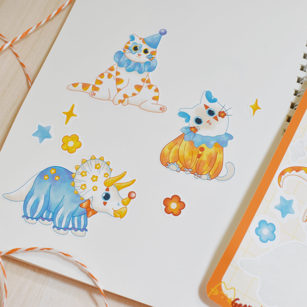 Clowning Around Sticker Sheet