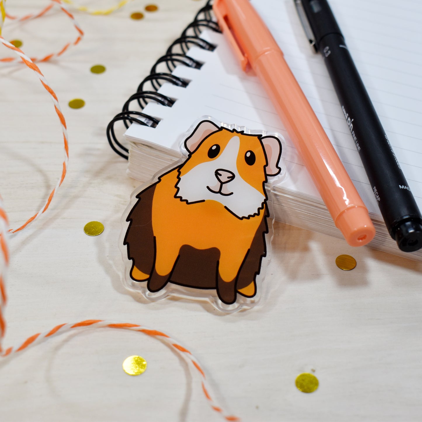 Tricolour Guinea Pig Magnet