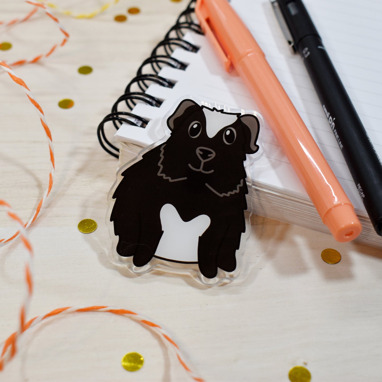 Black Guinea Pig Magnet