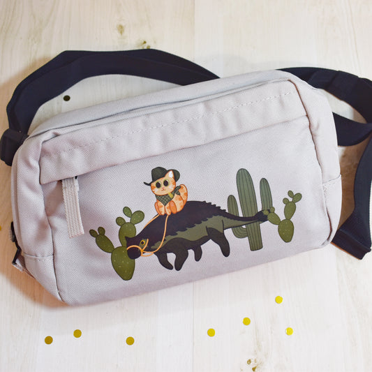 Cowboy Cat & Dino Bum Bag