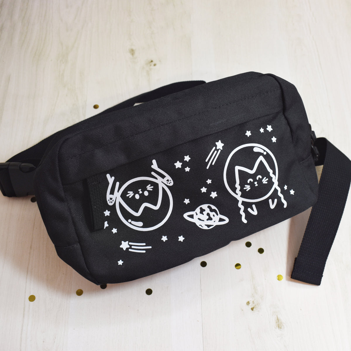Space Cat Bum Bag