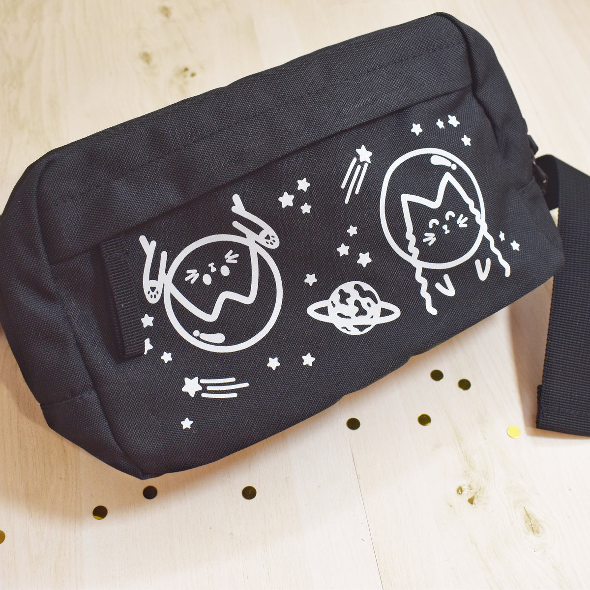 Space Cat Bum Bag