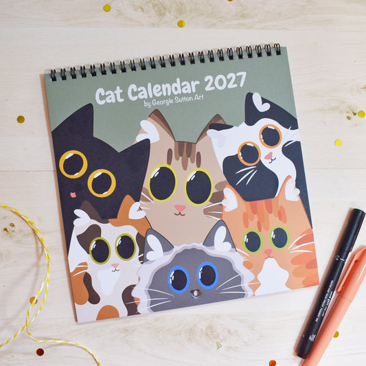 2027 Cat Calendar