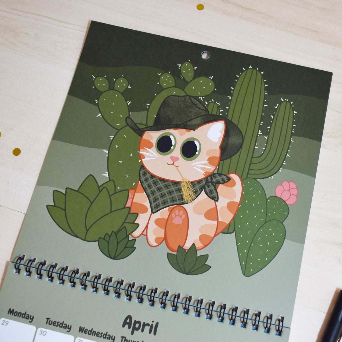 2027 Cat Calendar