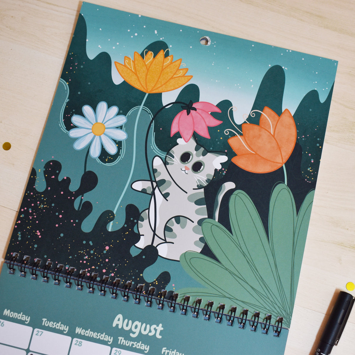 2027 Cat Calendar
