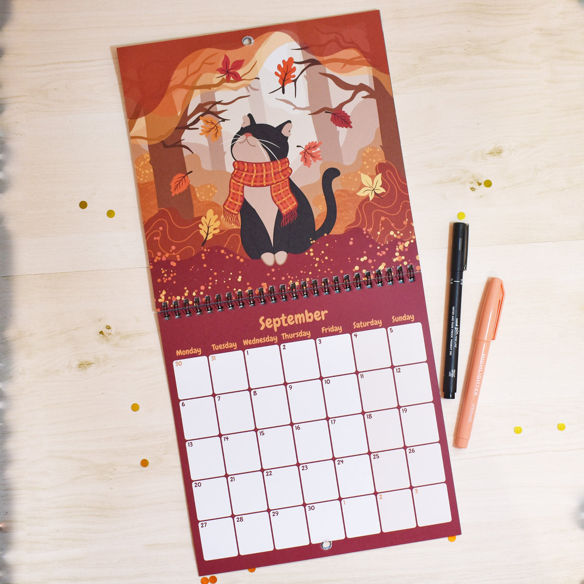 2027 Cat Calendar
