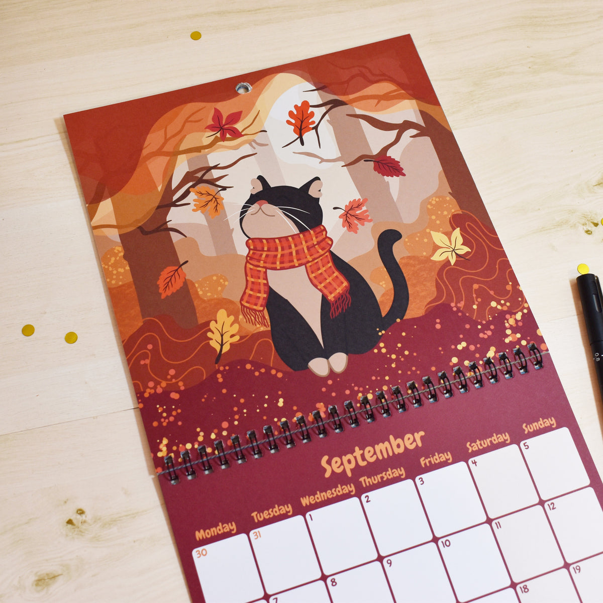 2027 Cat Calendar