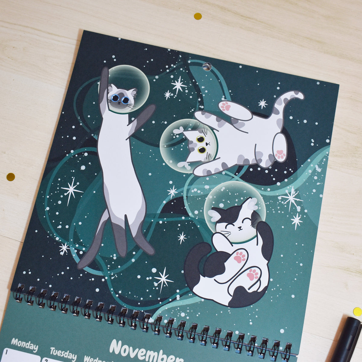 2027 Cat Calendar