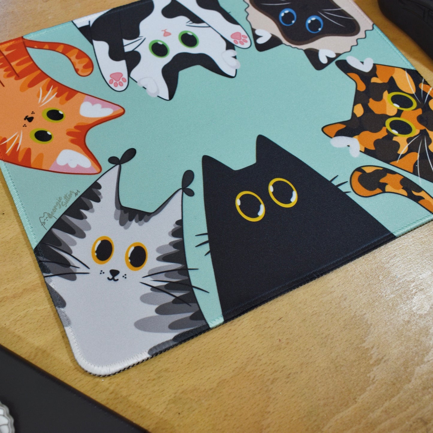 Chunky Cats Mousepad