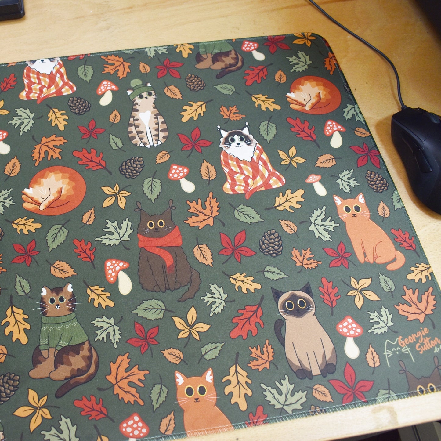 Cosy Cats Desk Mat